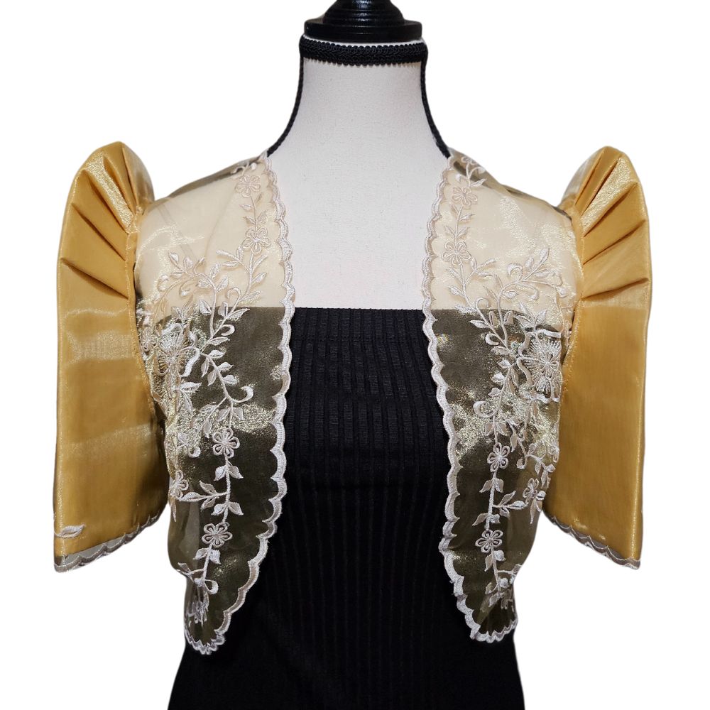 Embroidered Filipiniana Bolero Mestiza