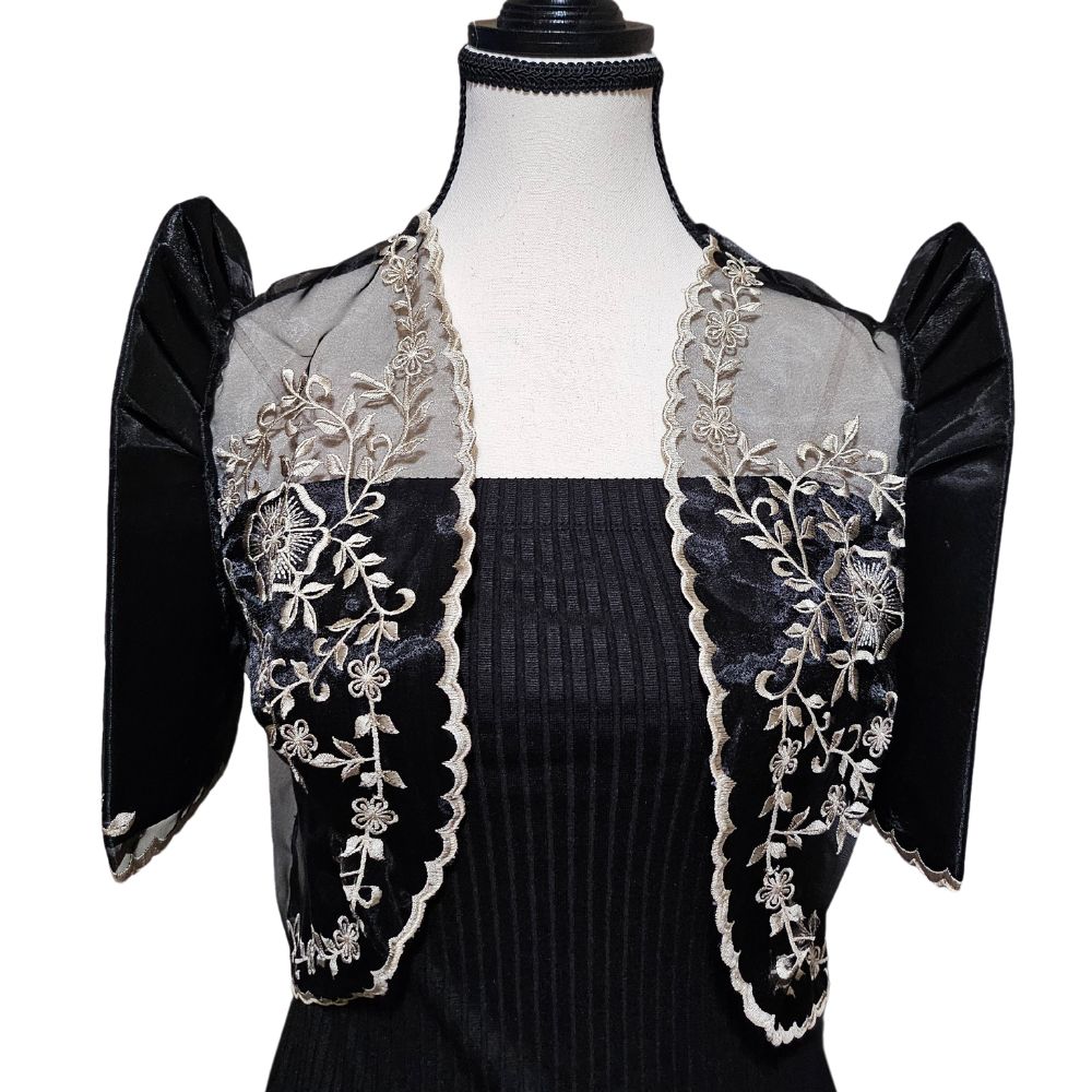 Embroidered Filipiniana Bolero Mestiza