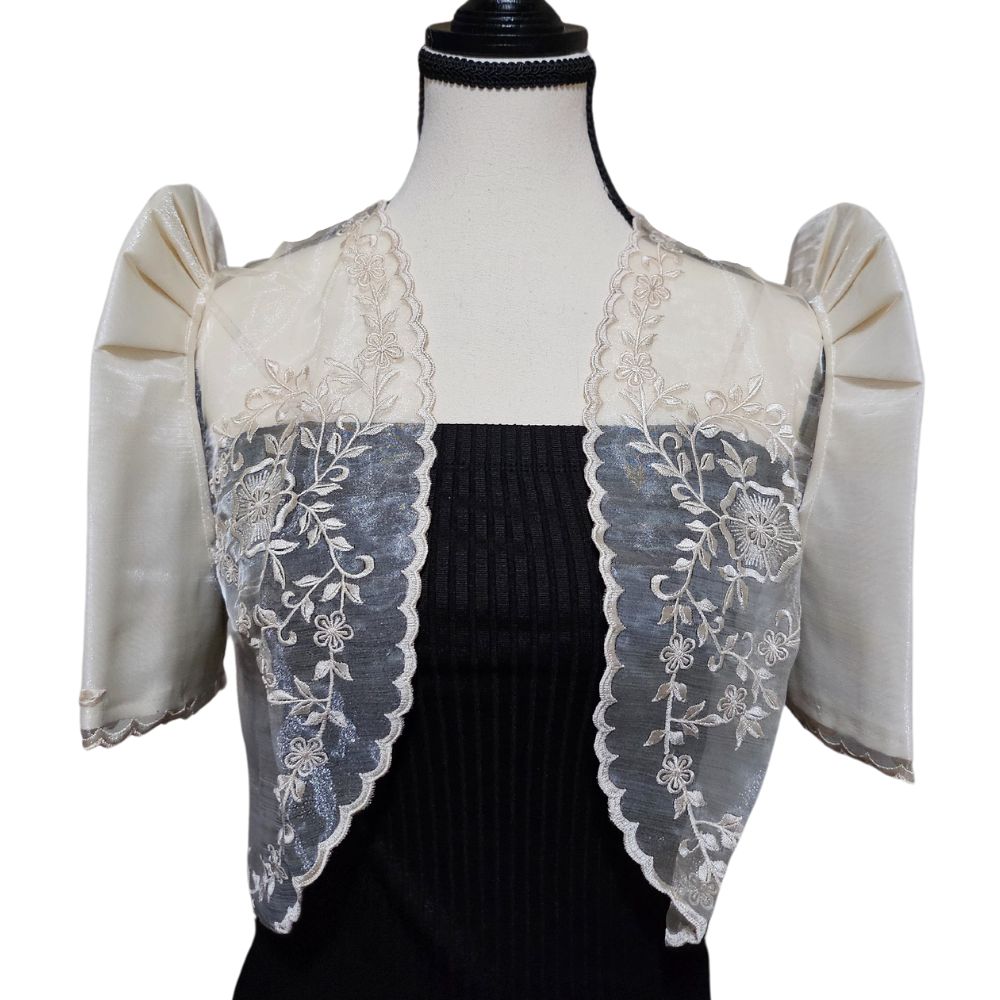 Embroidered Filipiniana Bolero Mestiza