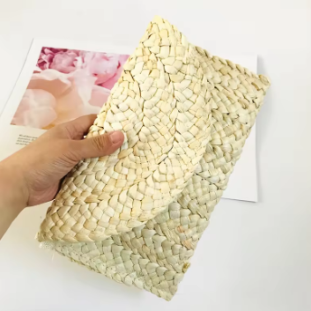 Straw Woven Clutch Wallet/ Handbags